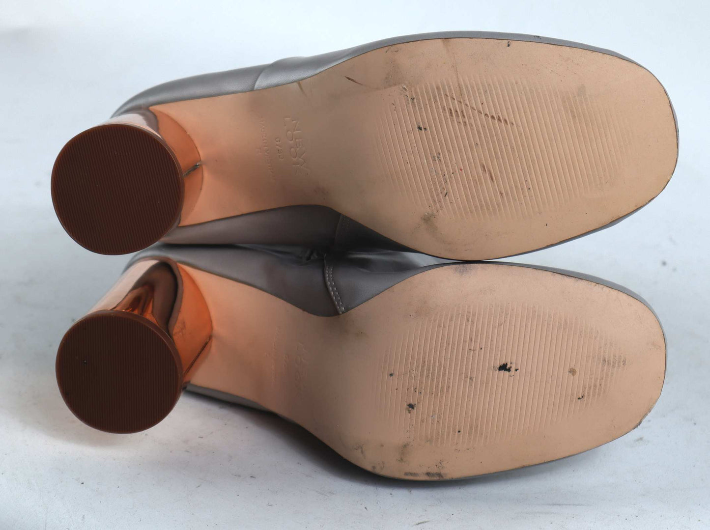 New Look Womens UK Size 6 (EU 39) Grey Bootie