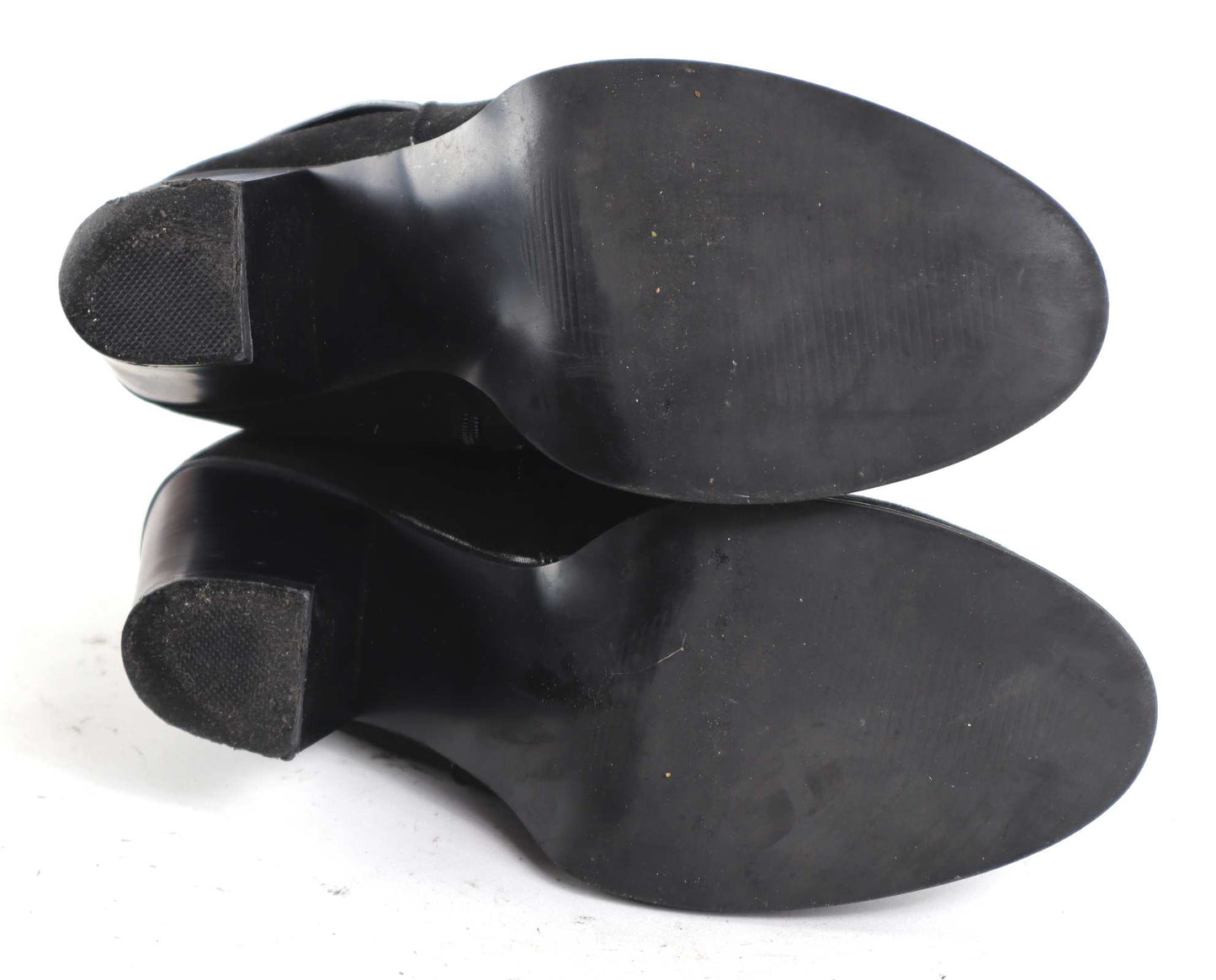 Just Fab Womens UK Size 8 (EU 41) Black Booties