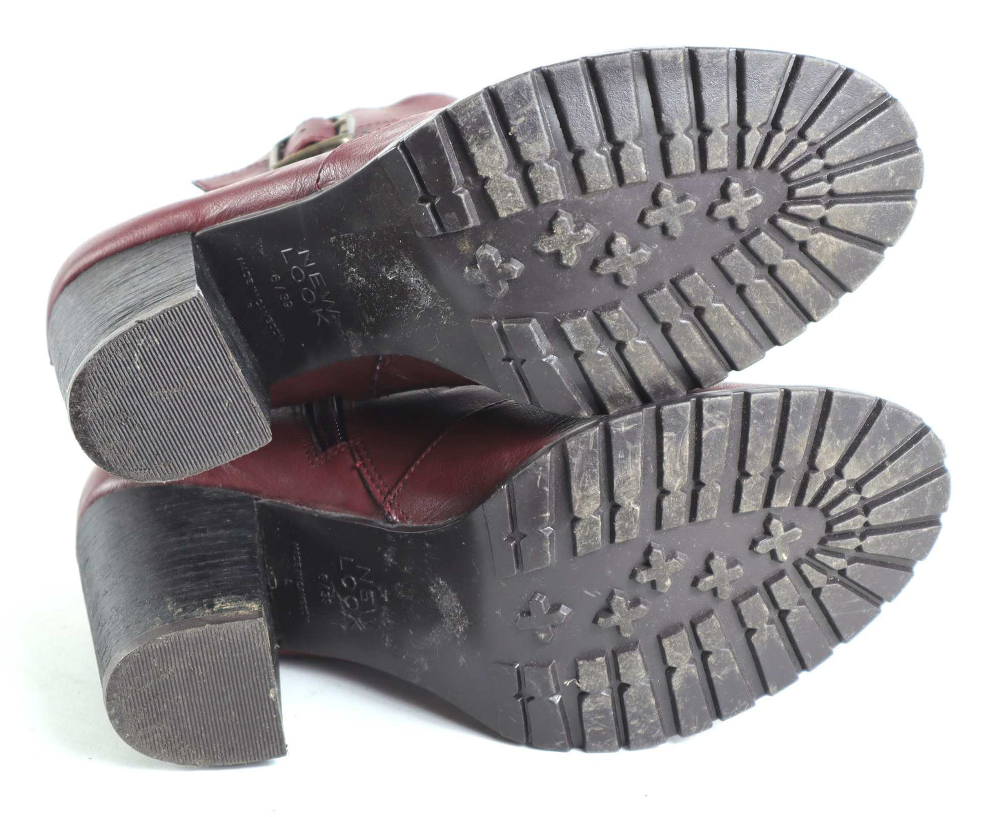 New Look Womens UK Size 6 Red Booties