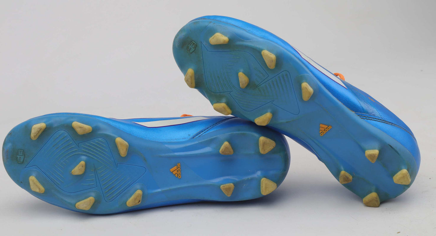 Adidas Mens UK Size 5 Blue F10 Football Boots