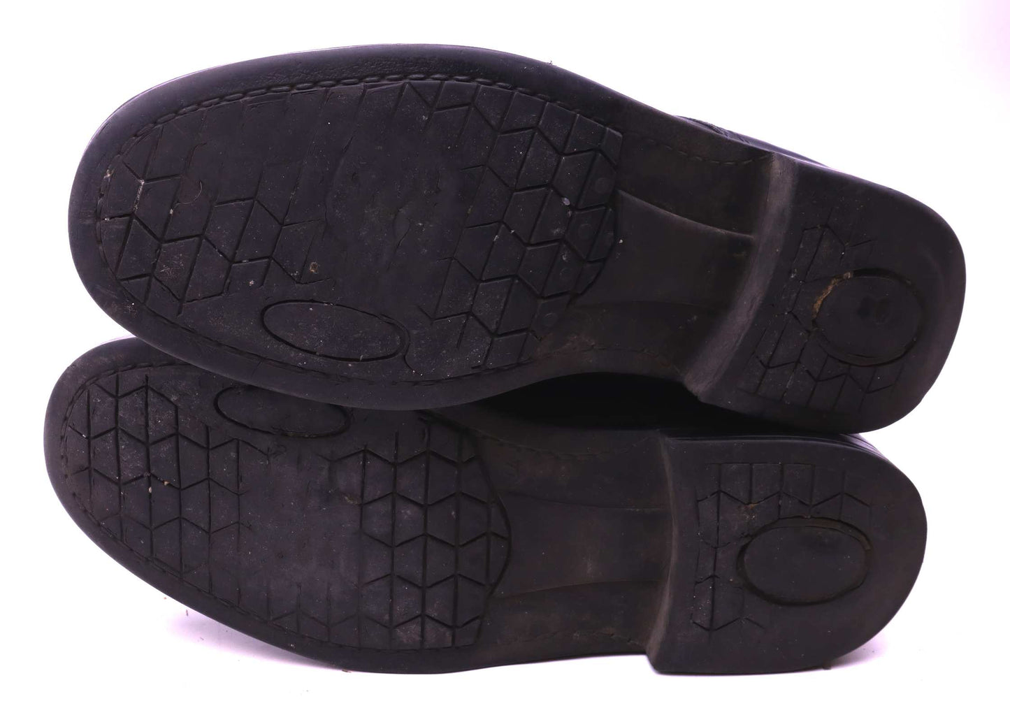 Claudio Conti Mens EU Size 44 Black Leather Casual Shoes