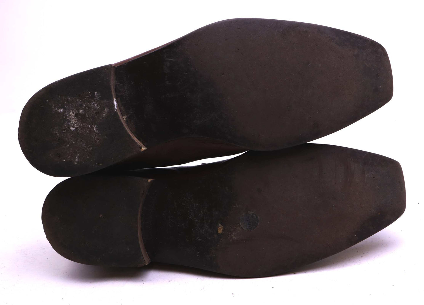 Next Mens EU Size 42 Brown Leather Formal Shoes