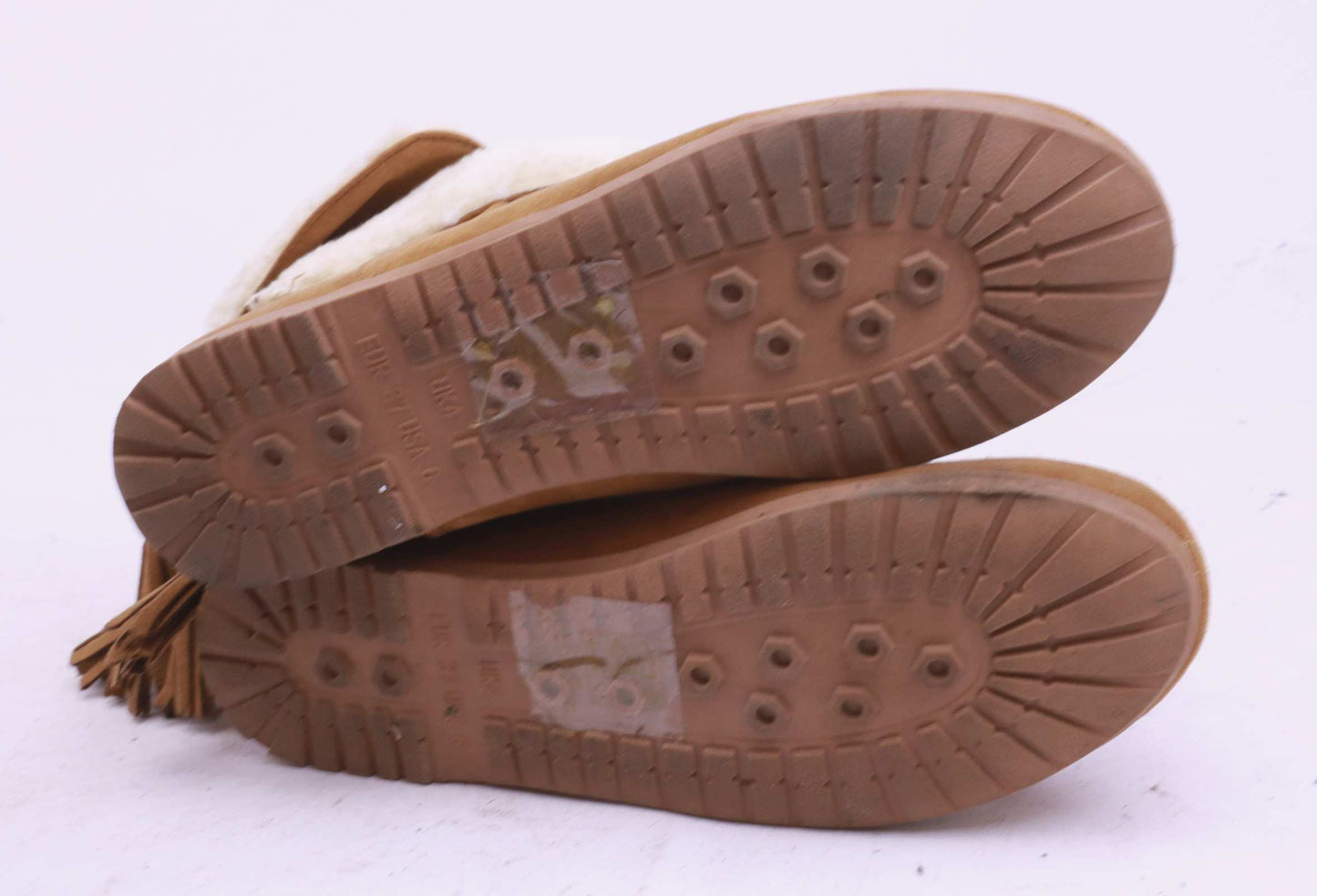 Primark Womens UK Size 4 Brown Ankle Boots