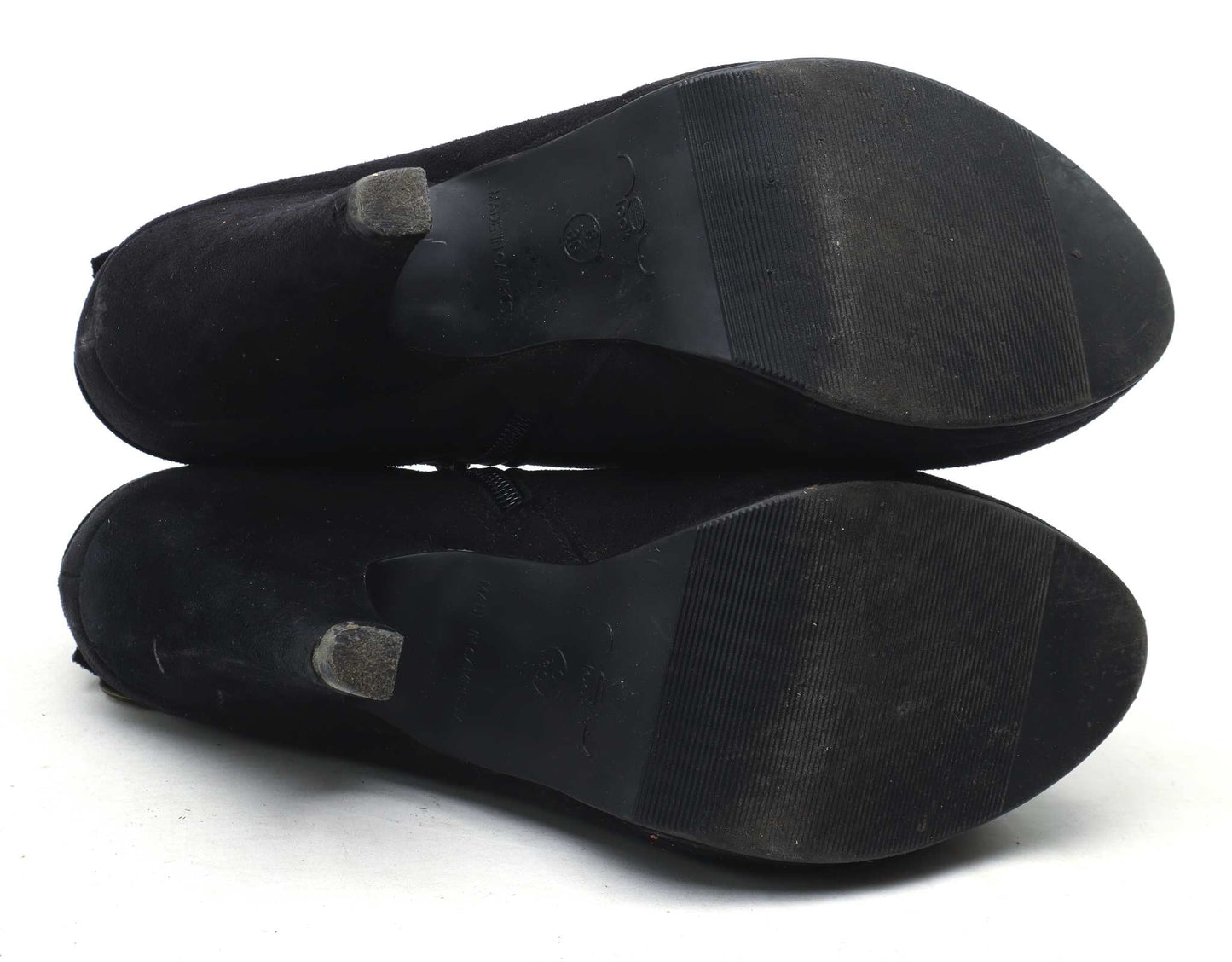 New Look Womens UK Size 6 Black Suede Shoes