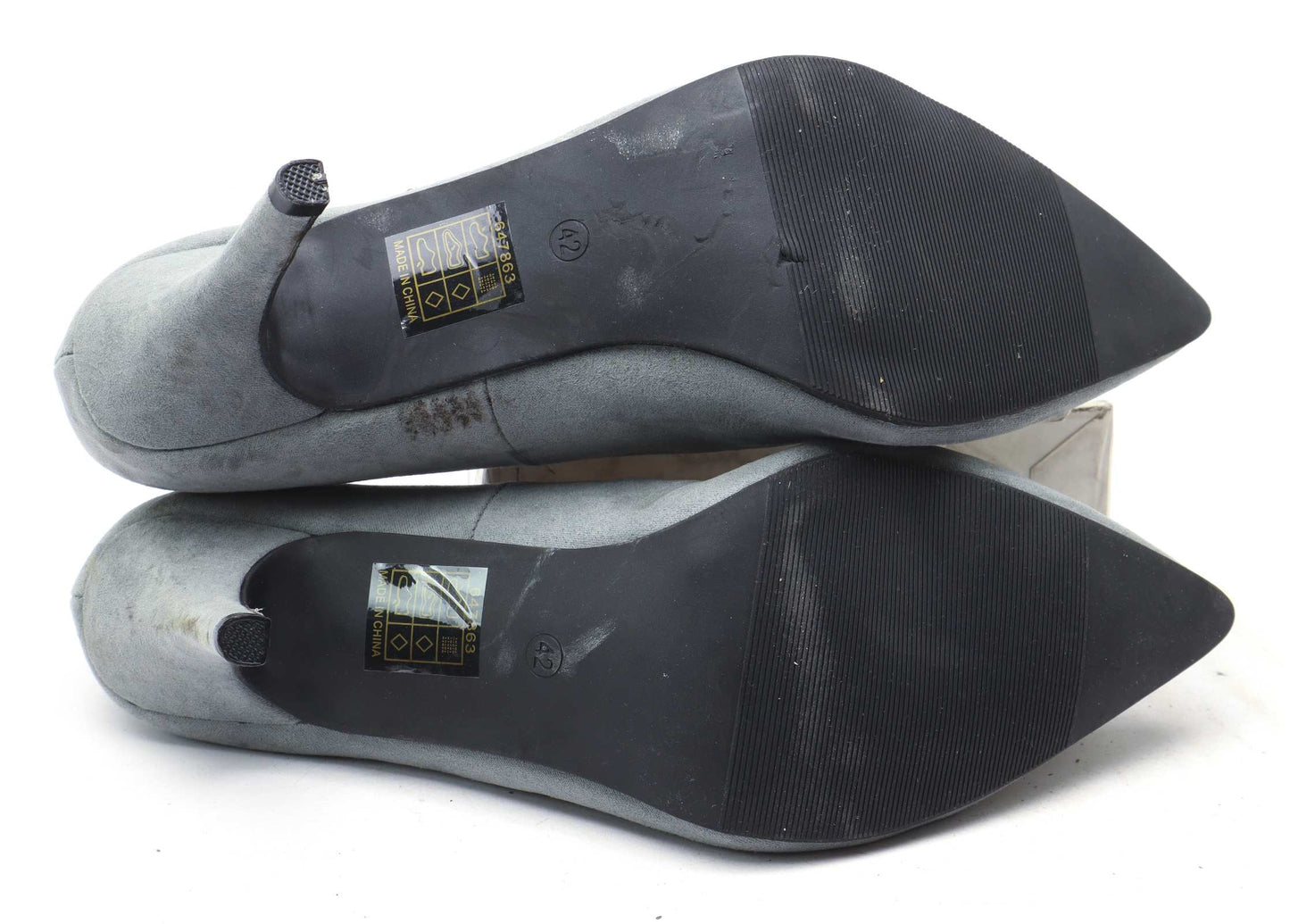 Body Flirt Womens EU Size 42 Grey Court Shoes