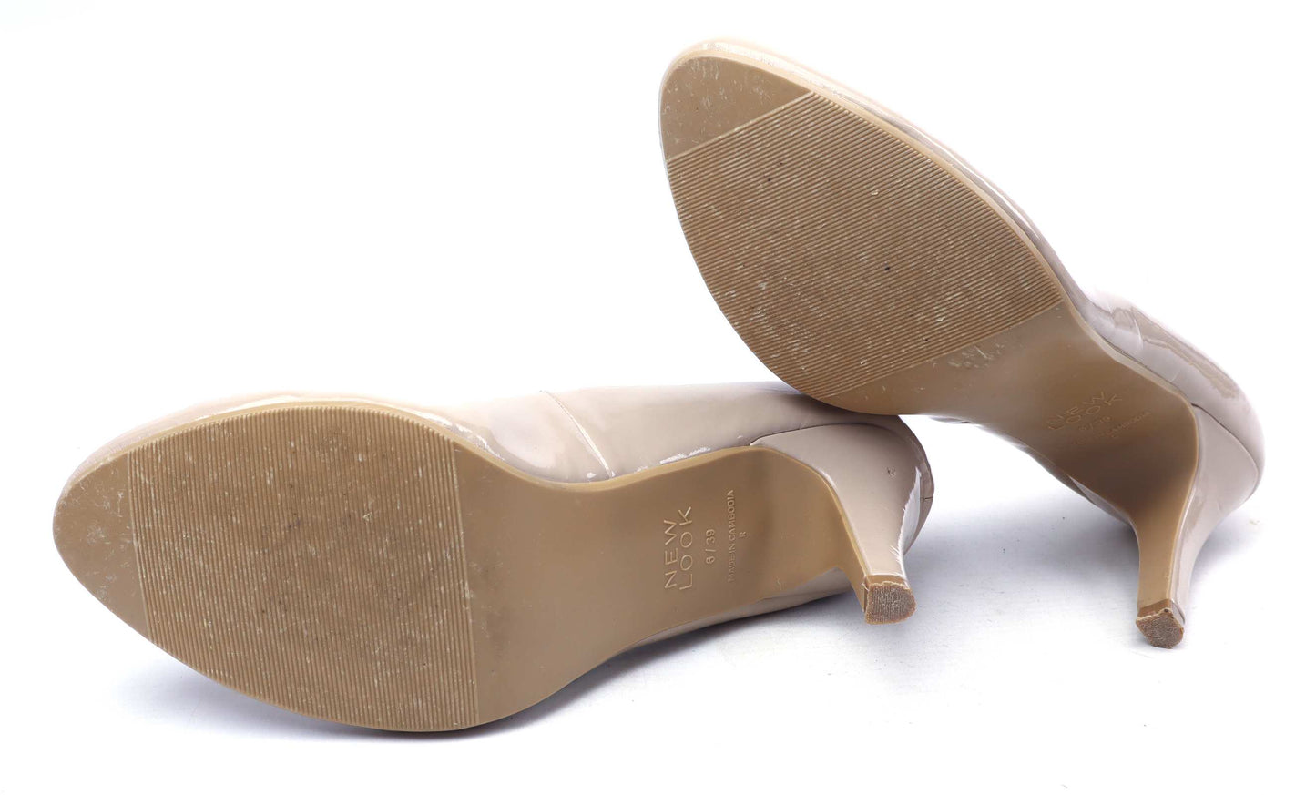 New Look Womens UK Size 6 Peach Shoes