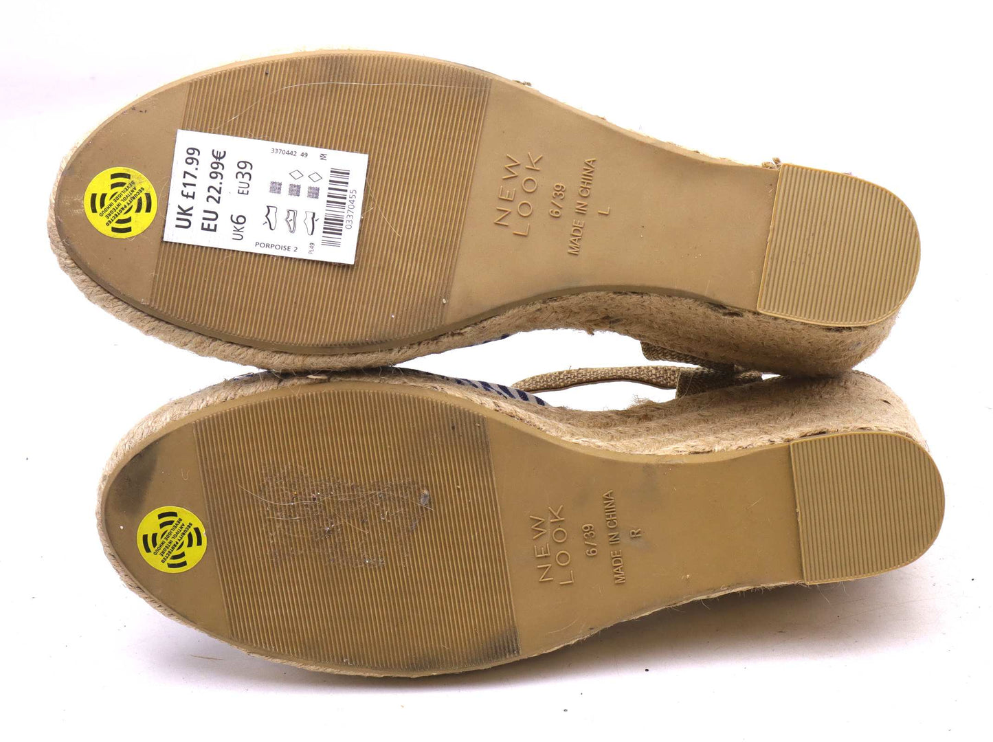 New Look Womens UK Size 6 Blue Shoes