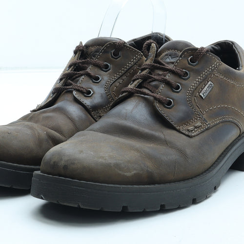 IMAC Mens Brown Leather Boat Shoe Casual UK 8 42