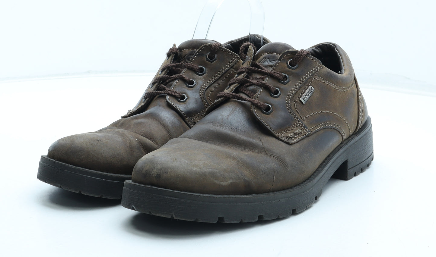 IMAC Mens Brown Leather Boat Shoe Casual UK 8 42