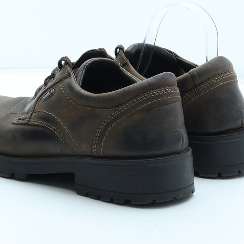 IMAC Mens Brown Leather Boat Shoe Casual UK 8 42