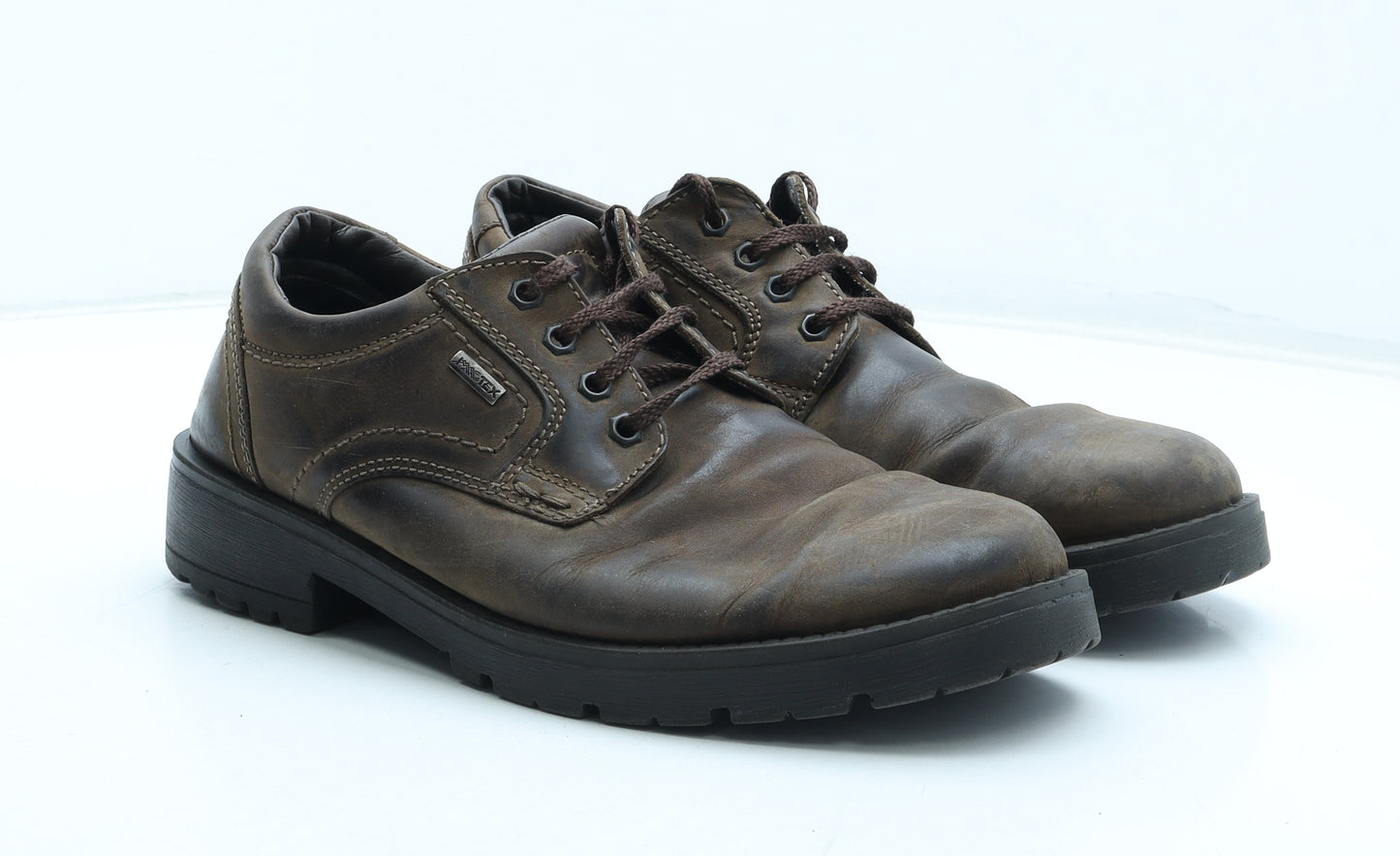 IMAC Mens Brown Leather Boat Shoe Casual UK 8 42