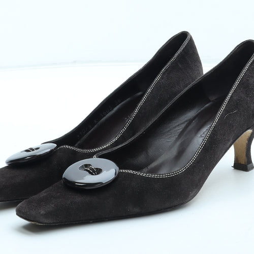 LK Bennett Womens Brown Leather Court Heel UK
