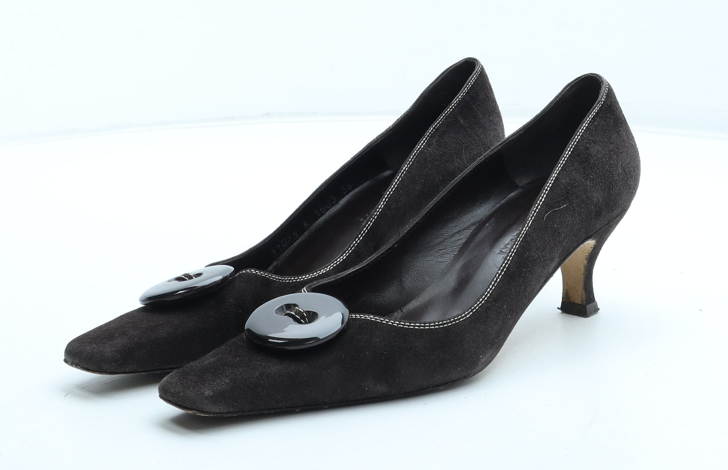 LK Bennett Womens Brown Leather Court Heel UK
