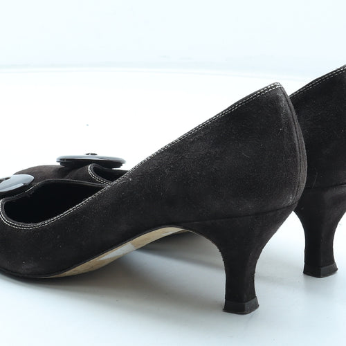 LK Bennett Womens Brown Leather Court Heel UK