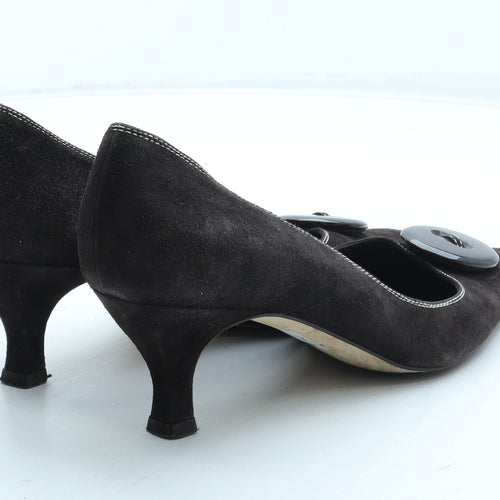LK Bennett Womens Brown Leather Court Heel UK