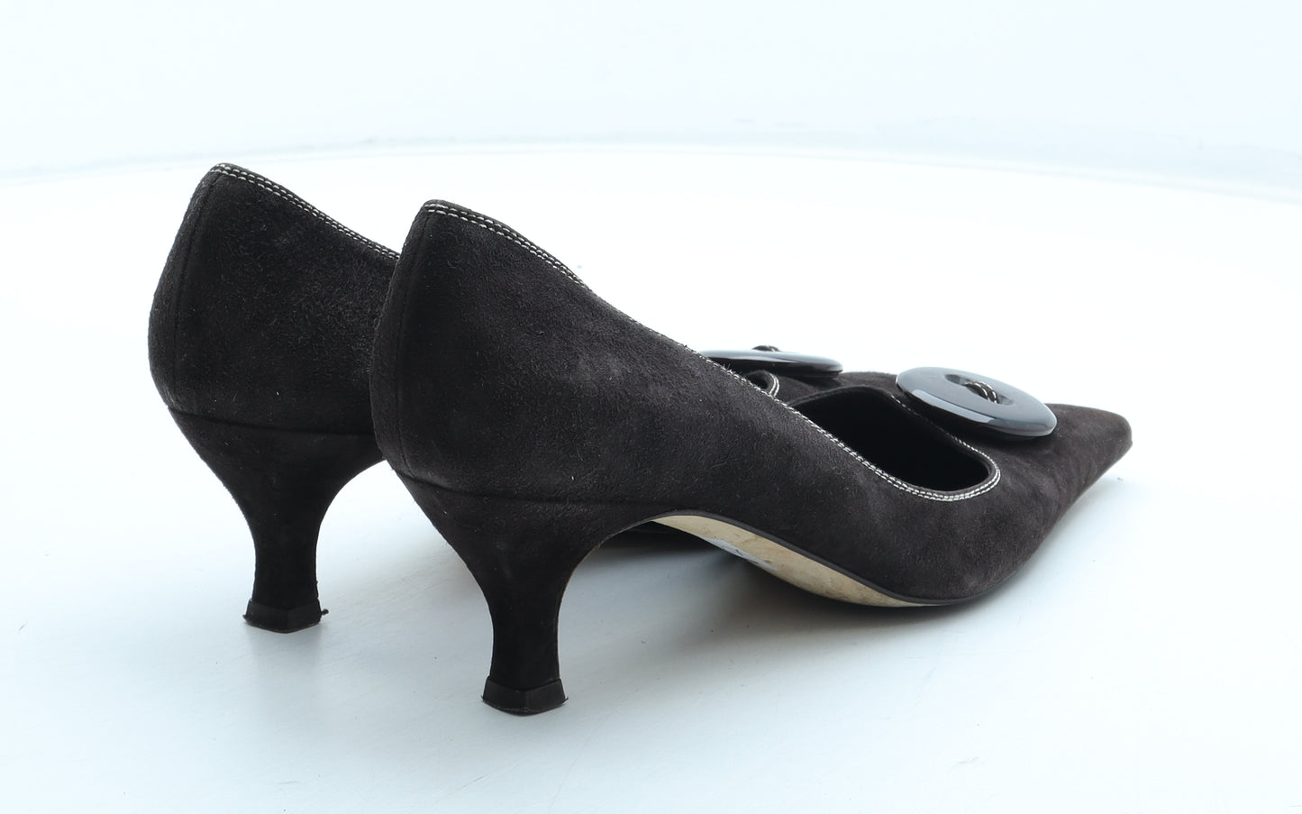 LK Bennett Womens Brown Leather Court Heel UK