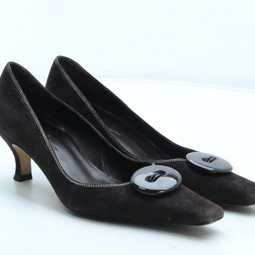 LK Bennett Womens Brown Leather Court Heel UK