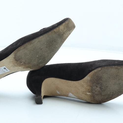 LK Bennett Womens Brown Leather Court Heel UK