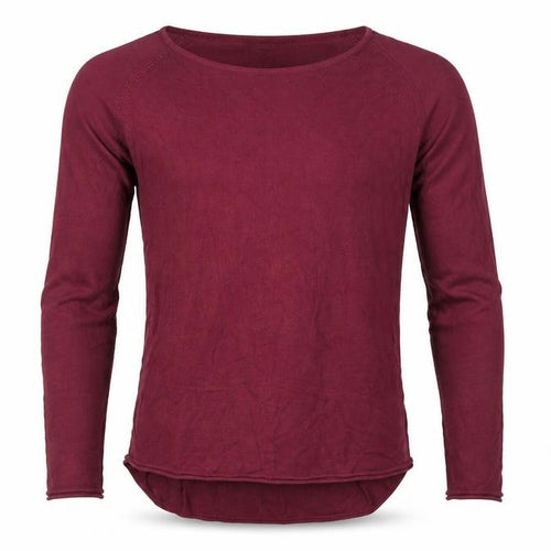 Only Mens Purple  Knit Pullover Jumper Size M
