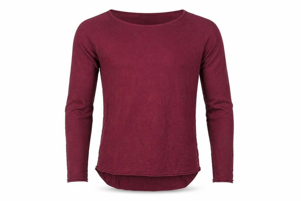 Only Mens Purple  Knit Pullover Jumper Size M