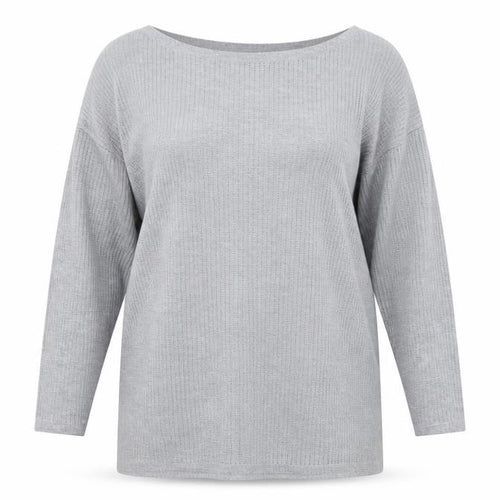 Boohoo Womens Grey   Pullover Jumper Size 18