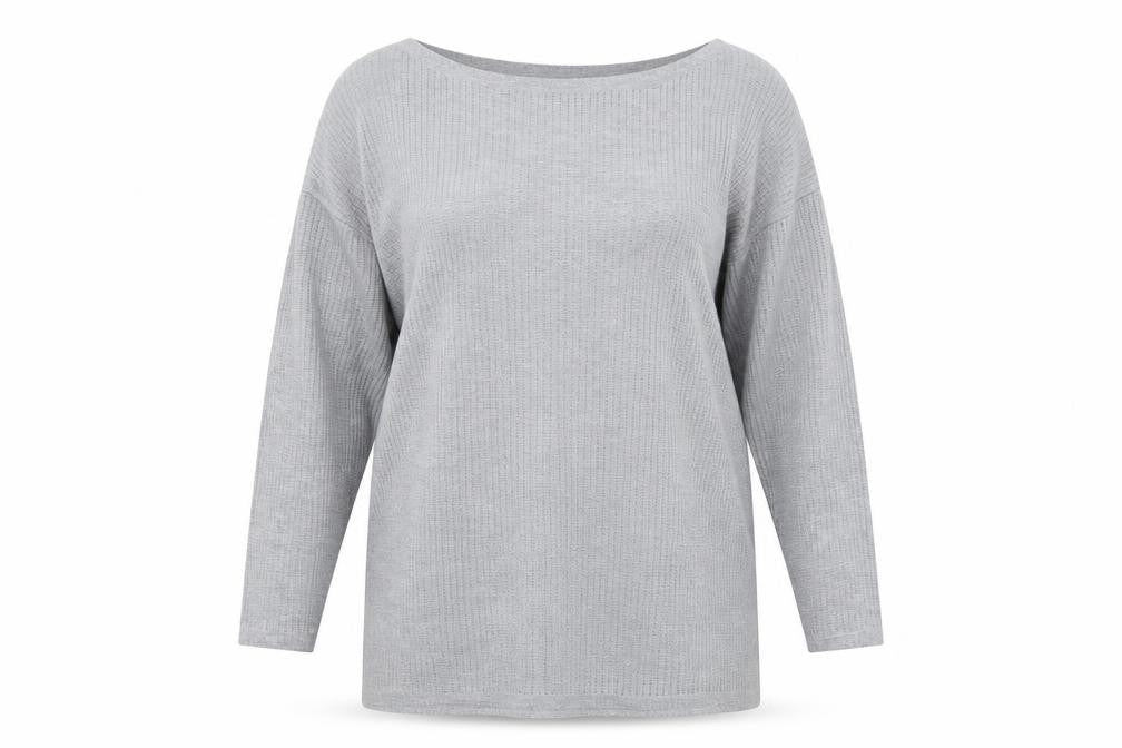 Boohoo Womens Grey   Pullover Jumper Size 18