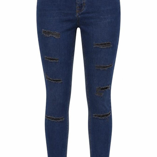 Topshop Womens Blue  Denim Jegging Jeans Size 8 L34 in
