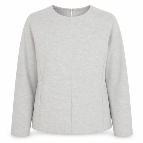 TU Womens Grey  Jersey Full Zip Sweatshirt Size 16