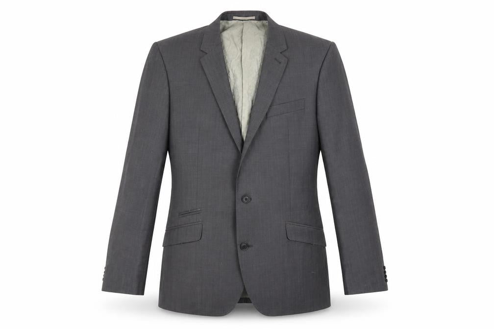 Next Mens Grey  Rayon Jacket Suit Jacket Size 42