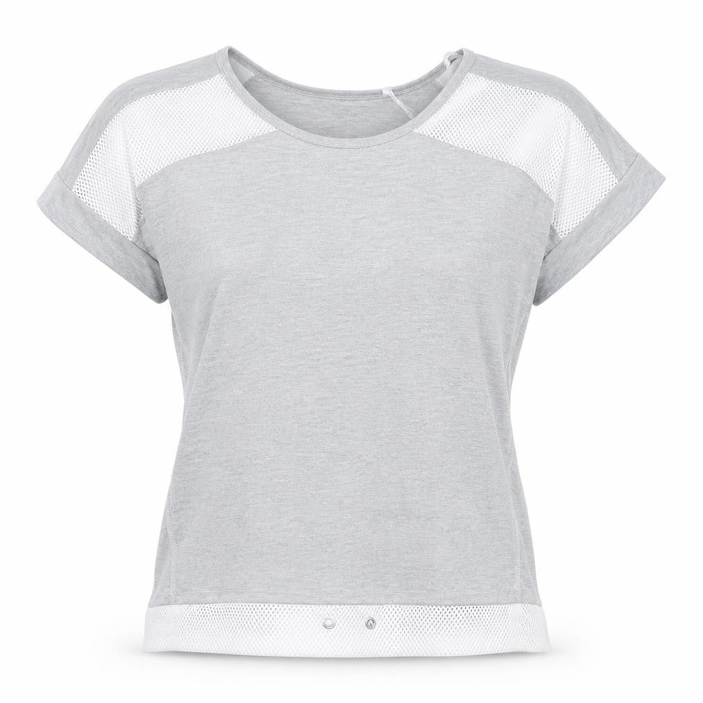 target active Womens Grey   Basic T-Shirt Size 8