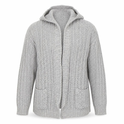Select Womens Grey   Cardigan Jumper Size M