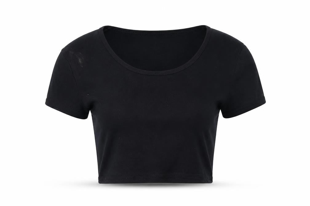 Topshop Womens Black   Basic T-Shirt Size 8