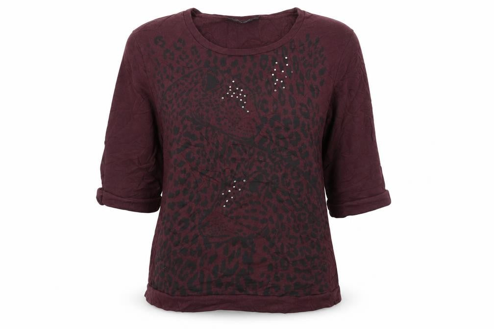 Dorothy Perkins Womens Purple   Pullover Sweatshirt Size 12
