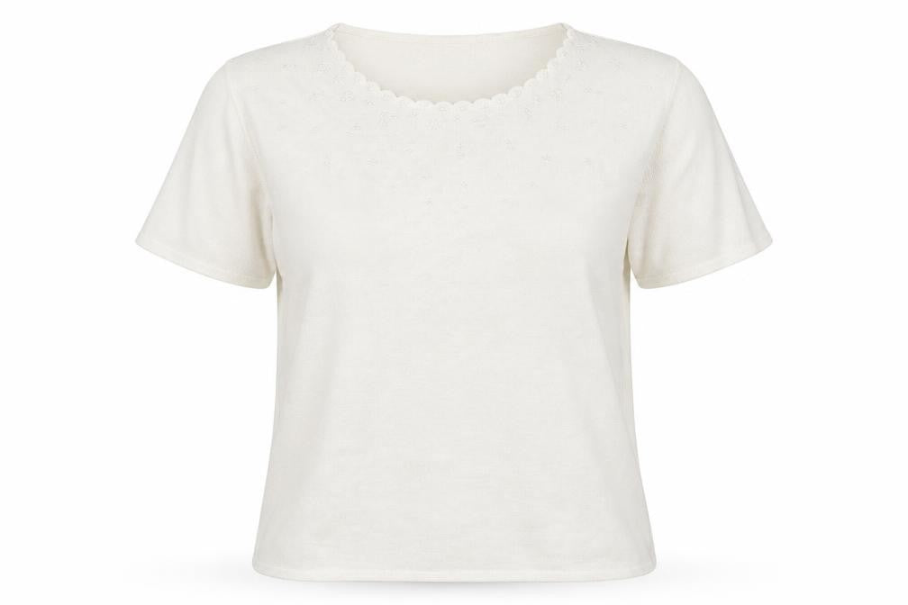 Fabrizio Womens White  Knit Pullover Jumper Size L