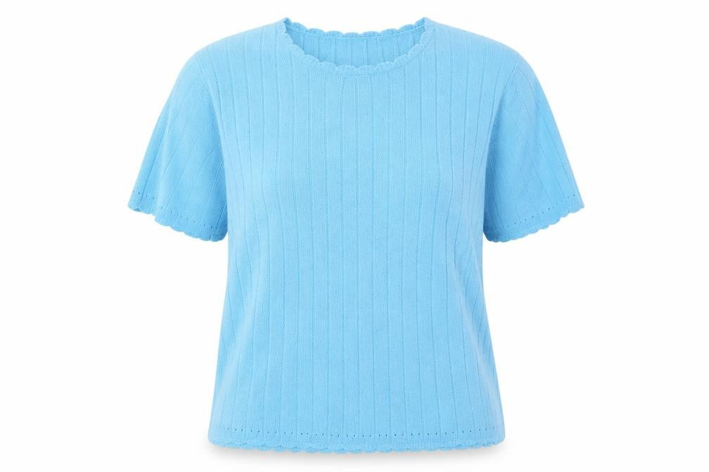 Berkertex Womens Blue  Knit Pullover Jumper Size 18