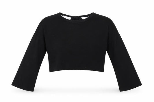 Front view of Primark women’s black jumper, size S