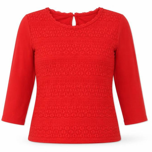 Dorothy Perkins Womens Red  Jersey Basic Blouse Size 10