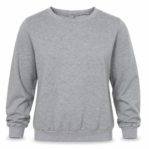 Preworn Womens Grey   Pullover Sweatshirt Size L