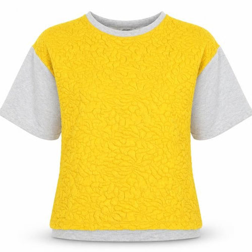 Pull & Bear Womens Yellow   Pullover Sweatshirt Size M