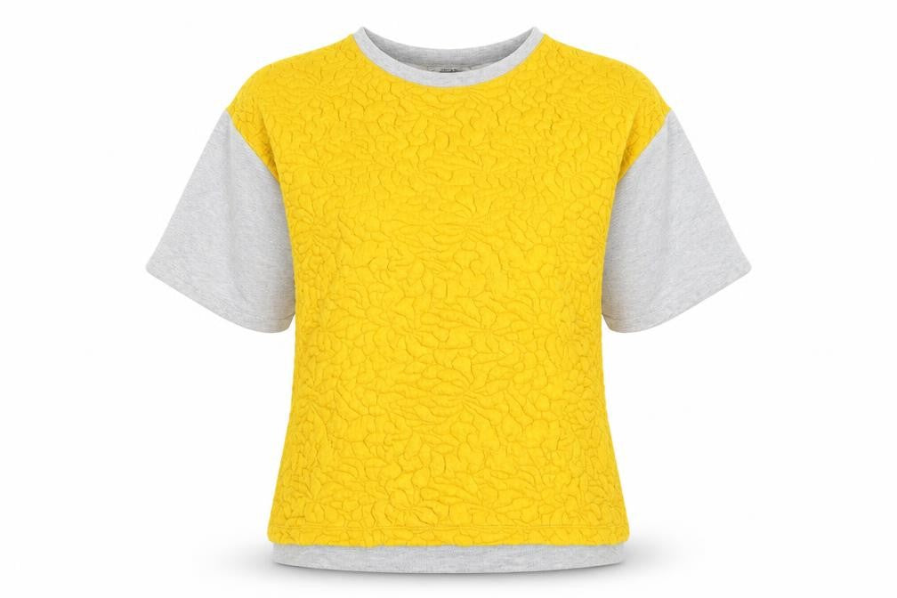 Pull & Bear Womens Yellow   Pullover Sweatshirt Size M