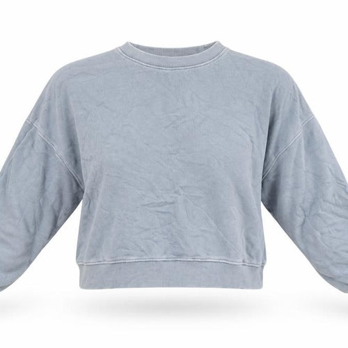 Pull & Bear Womens Blue   Pullover Sweatshirt Size M
