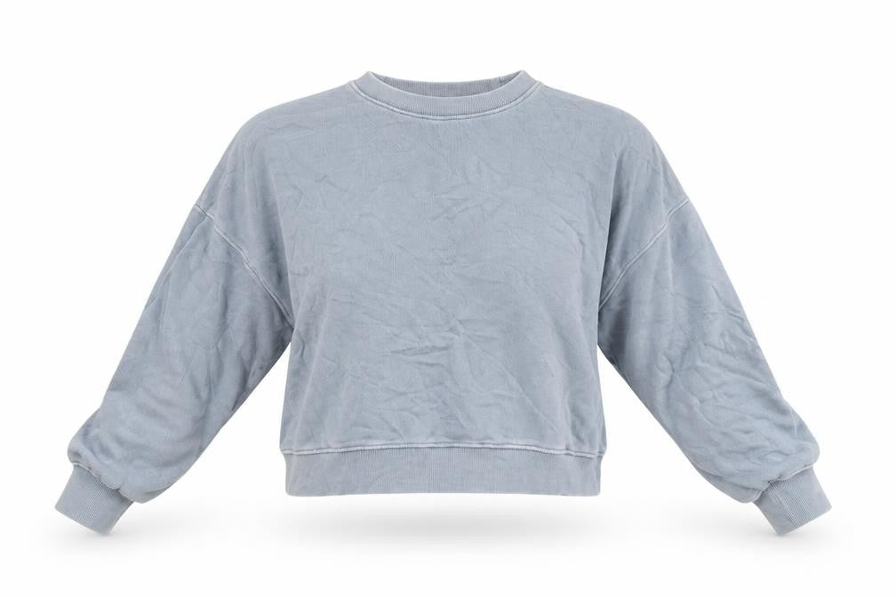 Pull & Bear Womens Blue   Pullover Sweatshirt Size M