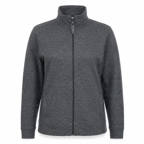 BM Womens Grey   Full Zip Sweatshirt Size M
