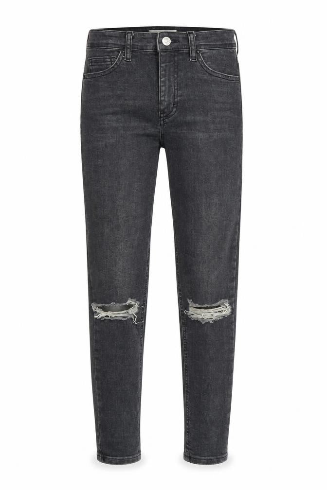 Topshop Womens Grey  Denim Skinny Jeans Size 25 in L32 in - Jamie