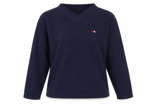 Front view of Trespass women’s blue jumper, size M