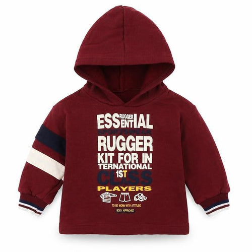 Merc Boys Brown  Jersey Basic Casual Size 12-18 Months