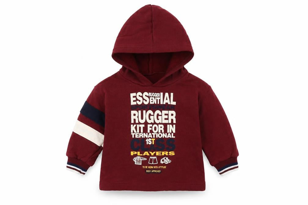Merc Boys Brown  Jersey Basic Casual Size 12-18 Months