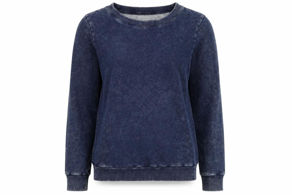 Preworn Womens Blue   Pullover Sweatshirt Size 12