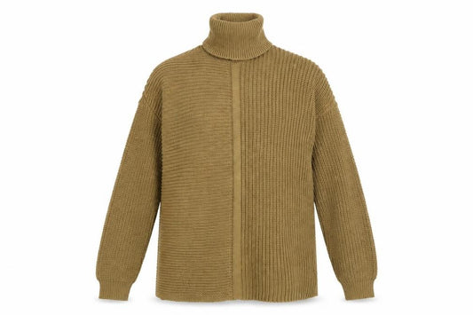 Front view of Nasty Gal women’s green jumper, size S
