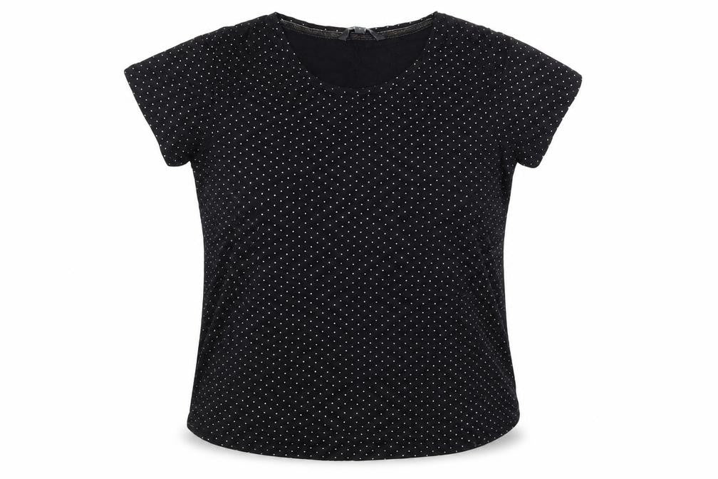 Bonmarché Womens Black   Basic T-Shirt Size 12
